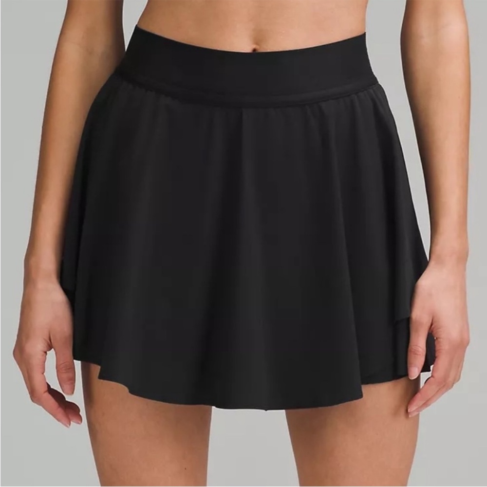 Court Rival High-Rise Skirt - BLACK #1